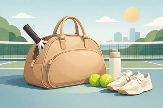 Vegan Leather Tennis Bag Review