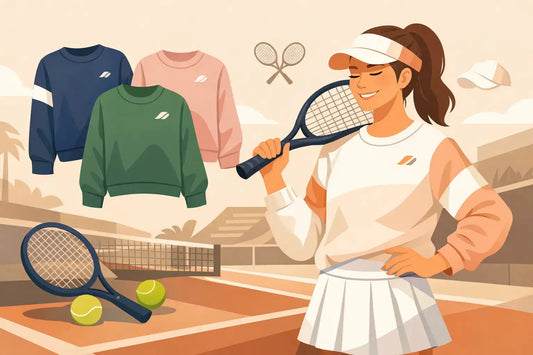 Branded Tennis Sweatshirt Women Will Wear
